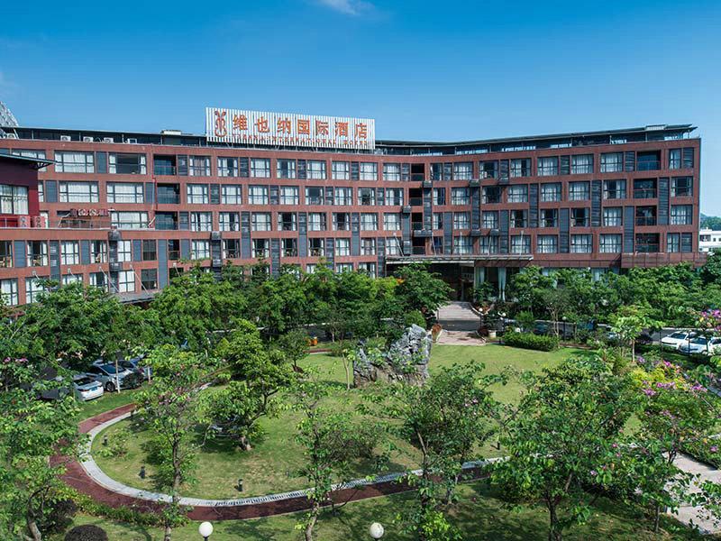 Vienna International Hotel Luogang Wanda Plaza Guangzhou Exterior photo